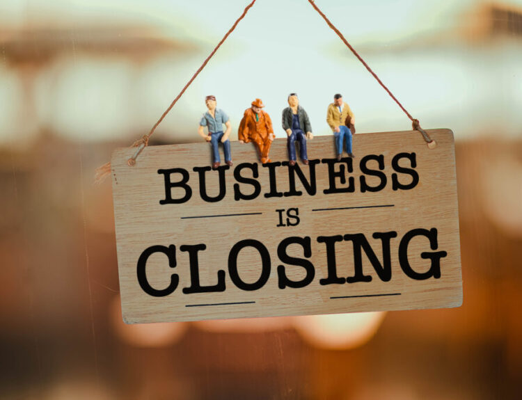 how do i close a business
