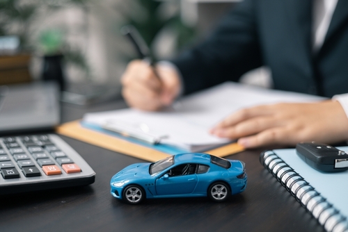 can i buy a car through my business