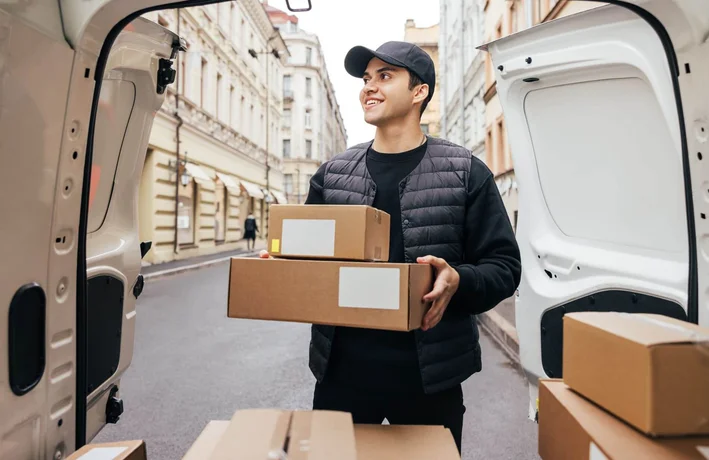 how to start a courier business uk