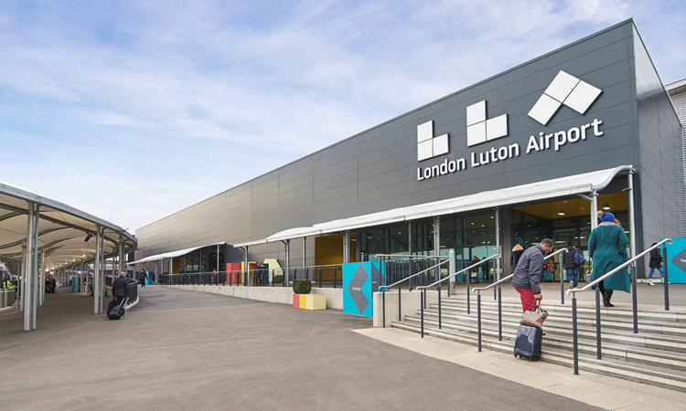 is luton airport busy