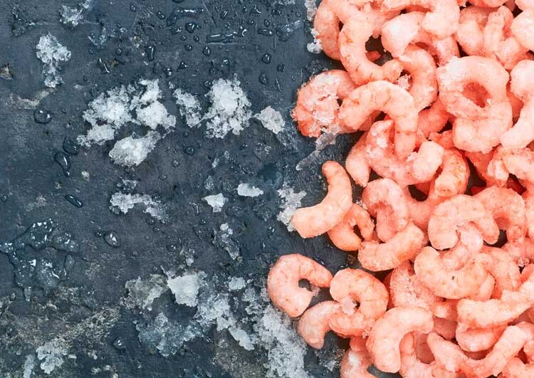 how to defrost prawns quickly